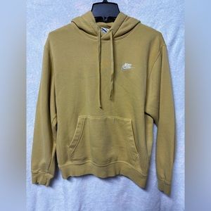 Men’s yellow Nike hoodie - size small